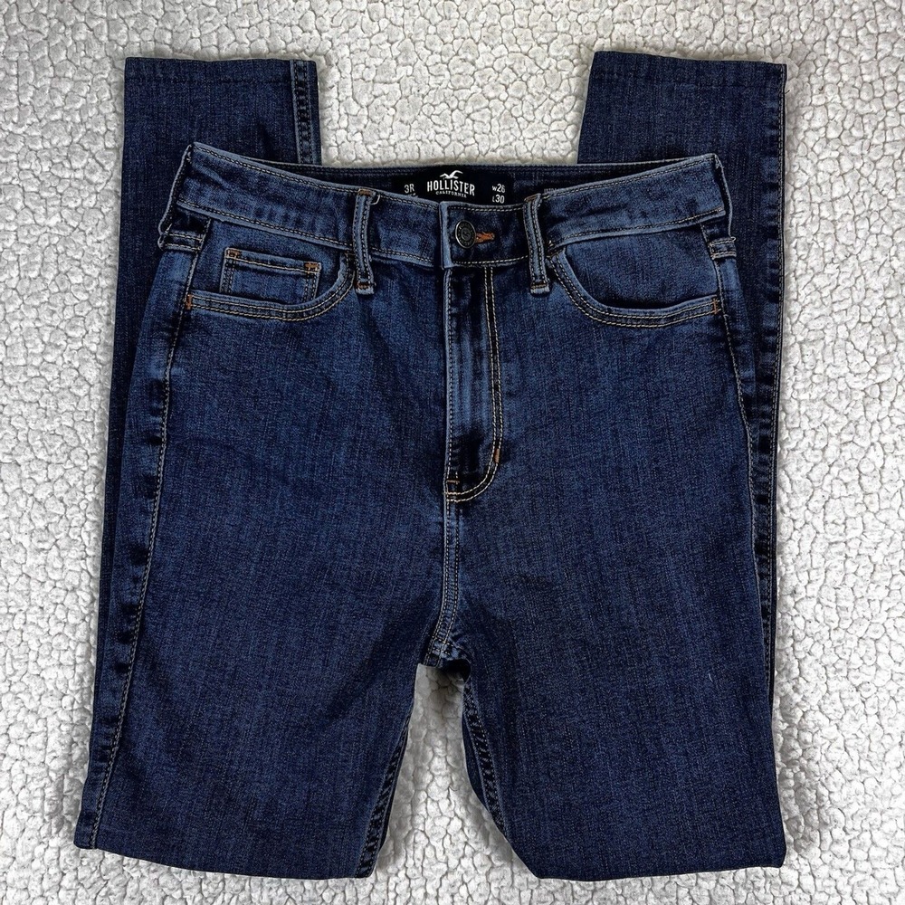Hollister Skinny Jeans Women's Size 3R (26x26) Minimalist Boho Casual Stretch